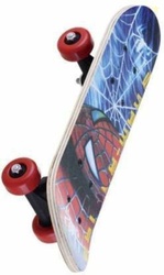 JV VENTURES Spiderman Toy Skateboard for Kids ( 6 inch x 23.5 inc...mo