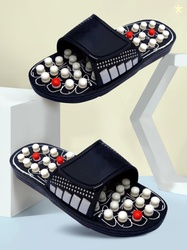 Trendzino Women Slides (Multicolor , 10)