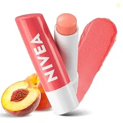 NIVEA Lip Balm, Fruity Peach Shine,4.8 g (Pack of 1)