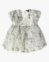 INF FRENDZ Girls Embellished Fit & Flare Dress