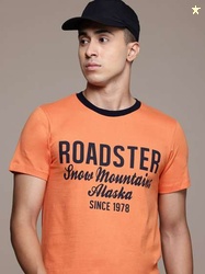 Roadster Printed Cotton T-shirt