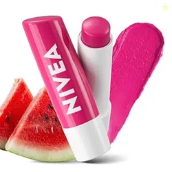 NIVEA Watermelon Shine 4.8g Lip Balm|24 H Melt in Moisture Formula|Nat