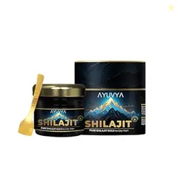 Ayuvya Shilajit Gold | Pure Shilajit Resin | Supports Strength, Stamin