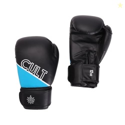 Cult Premium Leather Boxing Gloves for Men & Women  8 Oz High-Density 