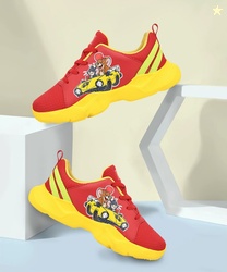 CAMPUS Tom & Jerry Lace Running Shoes For Boys & Girls (Red, 7-8 ...mo