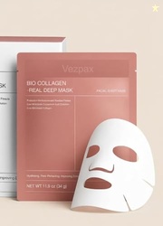 Collagen Face Mask  Bio-Collagen Real Deep Hydrogel Mask for Hydration