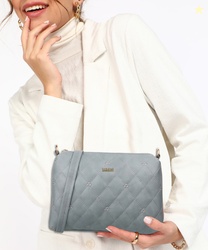 MOCHI Grey Women Sling Bag - Medium 66-7354-Grey