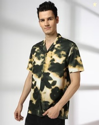 DNMX Men Ombre-Dyed Regular Fit Shirt