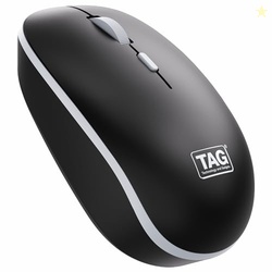 TAG WM500 Black/Grey Wireless Mouse, 2.4GHz USB Receiver, Dedicated DP