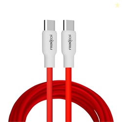 FRONTECH Super-Fast Charging 65W| USB Data Cable 1.0M | Durable & Bend