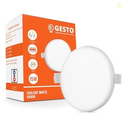 Gesto Acrylic 15W Borderless Adjustable Ceiling Light- Compatible With
