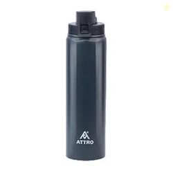 Attro Hydrate 1000 Stainless Steel 900ml Water Bottle Sleek & Stylish 