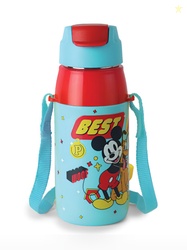 Cello Kids Kidzbee Era Blue Best Pals Stainless Steel Water Bottle - 4