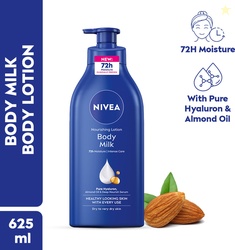 NIVEA Body Milk, Lotion Moisturizer, with Deep Moisture Serum, Hy...mo