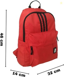 Mike Medium 25 L Backpack Daypack Lite (Red)