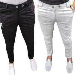 K.K Garment Pack of 2 Men Regular Fit Multicolor Lycra Blend Trou...mo