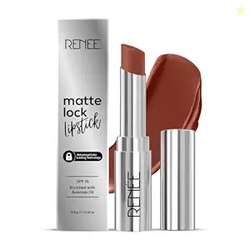 RENEE Matte Lock Lipstick - Soul, Moisturizing, Long Lasting & Weightl