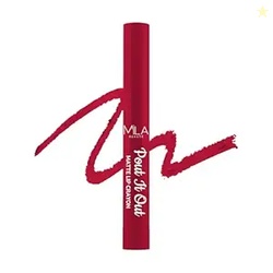 Mila Beaut Pout It Out Matte Lip Crayon | Highly Pigmented & Enriched 