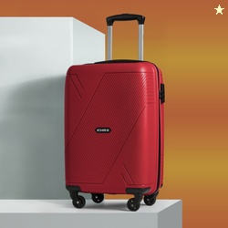 HRX Small Cabin Suitcase (57 cm) 4 Wheels - Icon - Red