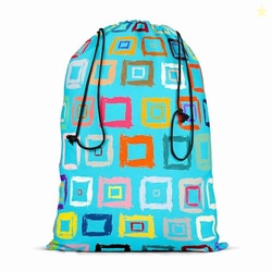 ArtzFolio Geometric Pattern D1 | Reusable Sack Bag | Bag for Gym, Stor