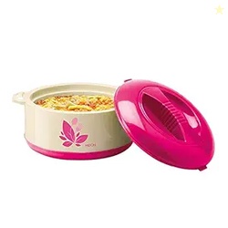 Milton Orchid 1000 Inner Stainless Steel Serving Casserole with Lid, P