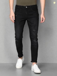 METRONAUT By Flipkart Men Slim Mid Rise Black Jeans