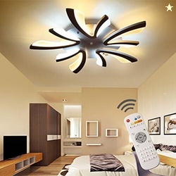 Shri Mahal Antiques Dimmable, Living Room Lamp with Remote Contro...mo