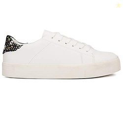 Bata Womens Liberty White Sneaker - 3 UK (5511119)