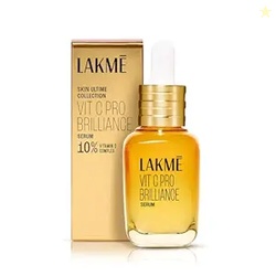 Lakme Vit C Brillance Serum, 10% Vit C Complex, Glass Skin in 21 Days,