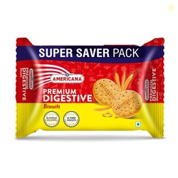 Americana Digestive Biscuits|High Fiber and Goodness of Wheat flour (A