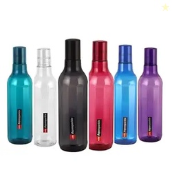 CELLO Aqua Sparkle | Chrome finish lid | 100% food grade | Leak proof 
