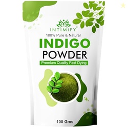 INTIMIFY Indigo Powder For Black Hair | Natural Hair Colour For Women 
