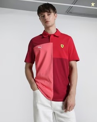 PUMA Colour-block Regular Fit Polo T-shirt