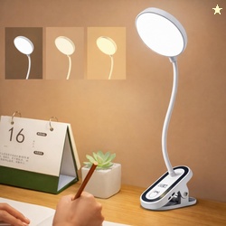 One94Store FlexiClip Design Rechargeable LED Clip Lamp | Flexible Goos
