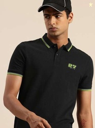Being Human Cotton Polo Collar T-shirt