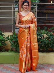 ABC ANY BUDY CLEAN Art Silk Saree