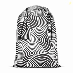 ArtzFolio Circled Life | Reusable Sack Bag | Bag for Gym, Storage, Veg