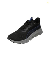 Puma, Unisex-Adult, Flexfocus Lite Modern Woven, Black-Vivid Blue, Run