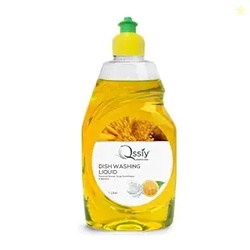 Qssiy Lemon Dishwash Gel, 1L Can | Tough on Grease, Gentle Hands, Bulk