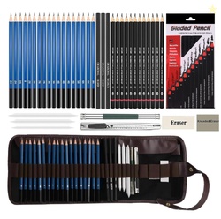 Corslet 41 Pcs Professional Drawing Supplies Sketching Art Kit Pencil 