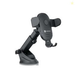 Portronics Clamp M2 Adjustable Car Mobile Phone Holder Stand for Dashb