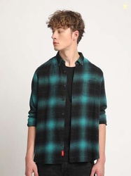 THE BEAR HOUSE Slim Fit Cotton Casual Shirt