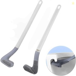 2 Pc Golf Toilet Brush Set with Holder, Bathroom Cleaning Brush, Toile