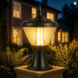 Gigawatts GWSRWW-01 Outdoor Gate Light  12W Integrated Light 101% Rust