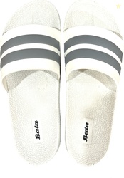 Bata Men Slides (White , 7)