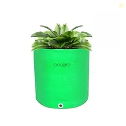 CINAGRO Premium Grow Bags, Pack of 1 HDPE 260 GSM 12x12 Inch, UV Prote