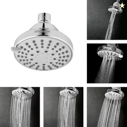 Johnson Hydra 5 Flow Round Overhead Shower without Shower Arm | 100 mm