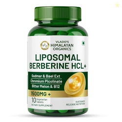 Vlado's Himalayan Organics Liposomal Berberine for weight loss HCL+ 15