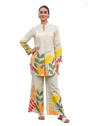 TRENDMALLS Women's Cotton Digital Printed Co Ords Set for Women