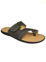 AJANTA Genuine Synthetic Leather Sandals for Men | Daily Wear Comfort 